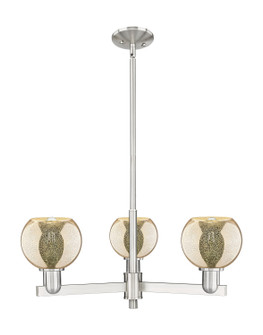 Arcadia Three Light Pendant in Satin Nickel (405|7163CRSNG1286)