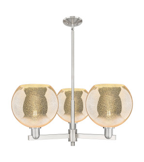 Arcadia Three Light Pendant in Satin Nickel (405|7163CRSNG12810)