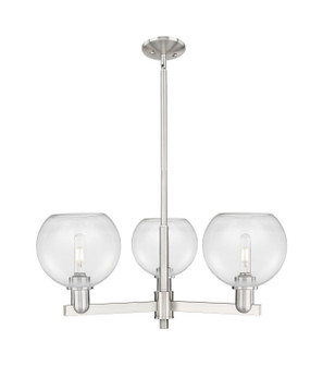 Arcadia Three Light Pendant in Satin Nickel (405|7163CRSNG1228)