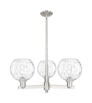 Arcadia Three Light Pendant in Satin Nickel (405|7163CRSNG12158)