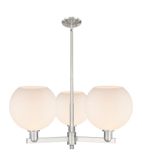 Arcadia Three Light Pendant in Satin Nickel (405|7163CRSNG12110)