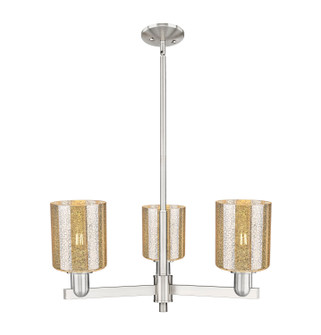 Arcadia Three Light Pendant in Satin Nickel (405|7163CRSNG116)