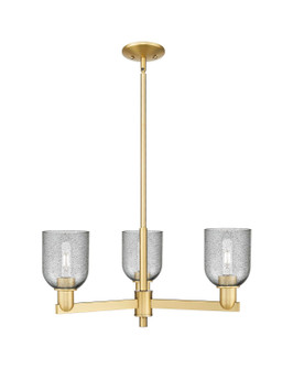 Arcadia Three Light Pendant in Satin Gold (405|7163CRSGG257)