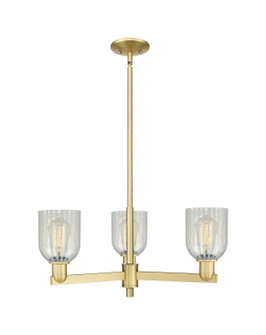 Arcadia Three Light Pendant in Satin Gold (405|7163CRSGG2511)