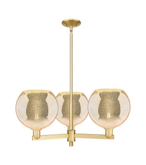 Arcadia Three Light Pendant in Satin Gold (405|7163CRSGG12810)