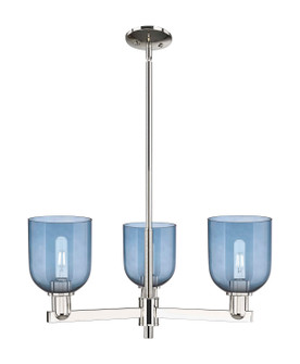 Arcadia Three Light Pendant in Polished Nickel (405|7163CRPNG5586BL)
