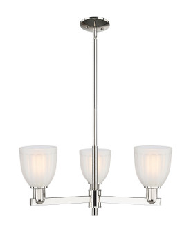 Arcadia Three Light Pendant in Polished Nickel (405|7163CRPNG441)