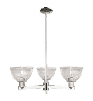 Arcadia Three Light Pendant in Polished Nickel (405|7163CRPNG422)