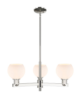 Arcadia Three Light Pendant in Polished Nickel (405|7163CRPNG1216)
