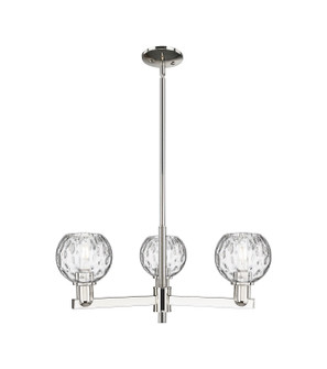 Arcadia Three Light Pendant in Polished Nickel (405|7163CRPNG12156)
