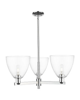 Arcadia Three Light Pendant in Polished Chrome (405|7163CRPCGBD92)