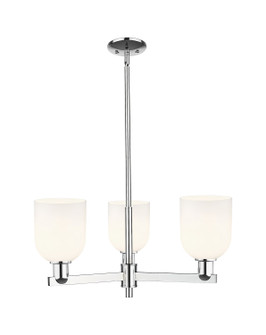 Arcadia Three Light Pendant in Polished Chrome (405|7163CRPCG5586GWH)
