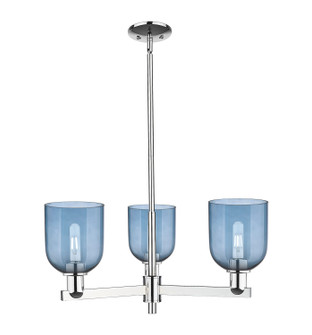 Arcadia Three Light Pendant in Polished Chrome (405|7163CRPCG5586BL)