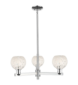 Arcadia Three Light Pendant in Polished Chrome (405|7163CRPCG12166WM)