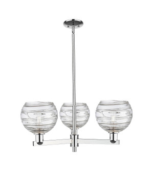 Arcadia Three Light Pendant in Polished Chrome (405|7163CRPCG12138CL)
