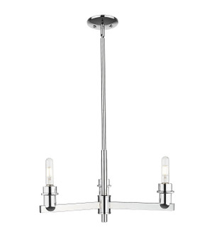 Arcadia Three Light Pendant in Polished Chrome (405|7163CRPC)