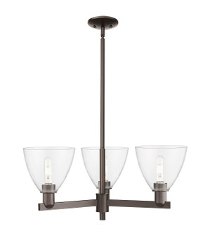Arcadia Three Light Pendant in Oil Rubbed Bronze (405|7163CROBGBD752)