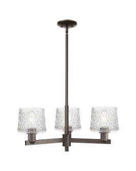 Arcadia Three Light Pendant in Oil Rubbed Bronze (405|7163CROBG402)