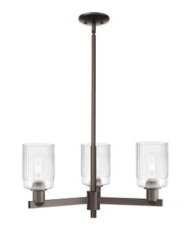 Arcadia Three Light Pendant in Oil Rubbed Bronze (405|7163CROBG342)