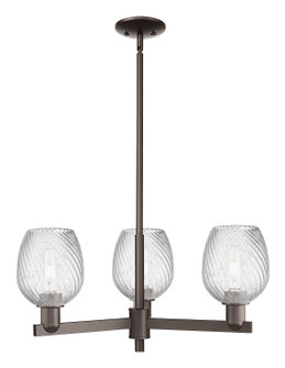 Arcadia Three Light Pendant in Oil Rubbed Bronze (405|7163CROBG292)