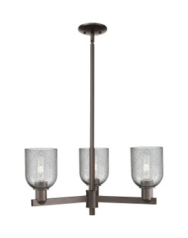 Arcadia Three Light Pendant in Oil Rubbed Bronze (405|7163CROBG257)
