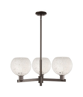 Arcadia Three Light Pendant in Oil Rubbed Bronze (405|7163CROBG12168WM)