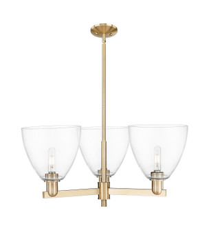 Arcadia Three Light Pendant in Champagne Bronze (405|7163CRCBGBD92)