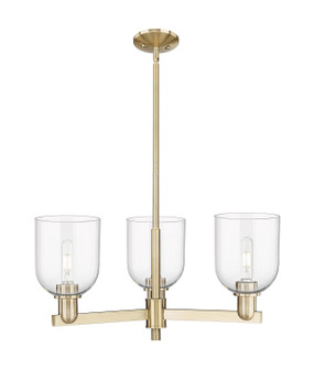 Arcadia Three Light Pendant in Champagne Bronze (405|7163CRCBG5586CL)