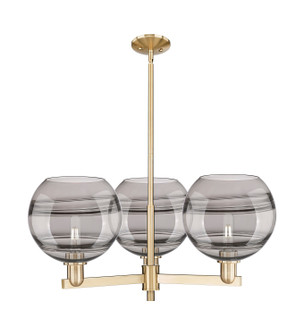 Arcadia Three Light Pendant in Champagne Bronze (405|7163CRCBG55610SM)