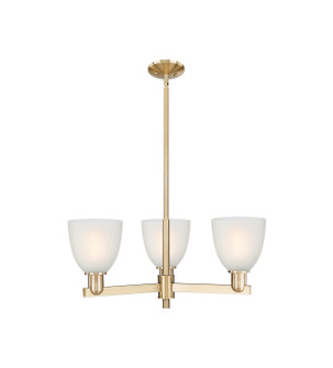 Arcadia Three Light Pendant in Champagne Bronze (405|7163CRCBG381)