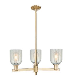 Arcadia Three Light Pendant in Champagne Bronze (405|7163CRCBG2511)
