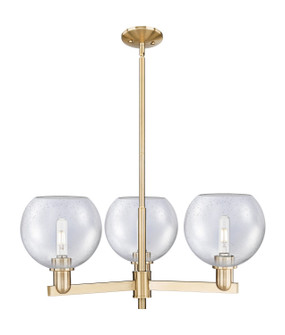 Arcadia Three Light Pendant in Champagne Bronze (405|7163CRCBG1248)
