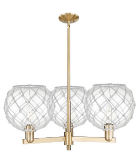 Arcadia Three Light Pendant in Champagne Bronze (405|7163CRCBG12210RW)