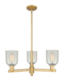 Arcadia Three Light Pendant in Brushed Brass (405|7163CRBBG2511)