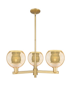 Arcadia Three Light Pendant in Brushed Brass (405|7163CRBBG1288)