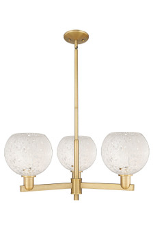Arcadia Three Light Pendant in Brushed Brass (405|7163CRBBG12168WM)