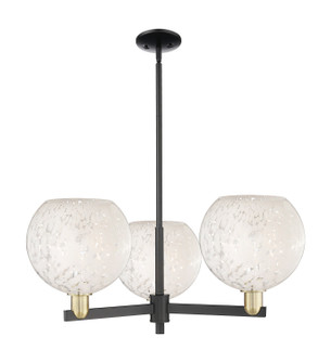 Arcadia Three Light Pendant in Black Antique Brass (405|7163CRBABG121610WM)