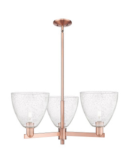 Arcadia Three Light Pendant in Antique Copper (405|7163CRACGBD94)