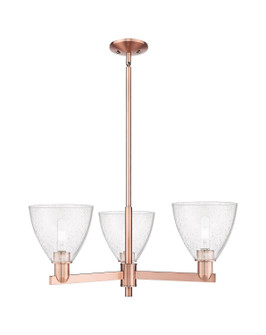 Arcadia Three Light Pendant in Antique Copper (405|7163CRACGBD754)