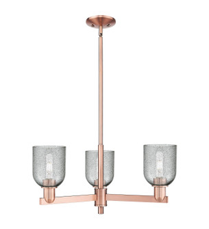 Arcadia Three Light Pendant in Antique Copper (405|7163CRACG257)