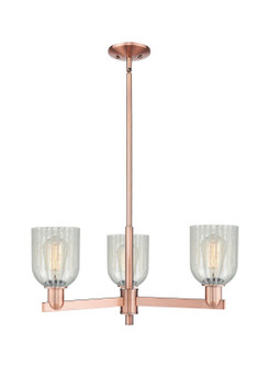 Arcadia Three Light Pendant in Antique Copper (405|7163CRACG2511)