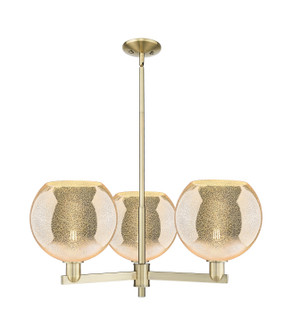 Arcadia Three Light Pendant in Antique Brass (405|7163CRABG12810)