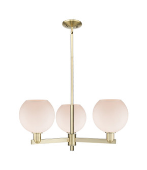 Arcadia Three Light Pendant in Antique Brass (405|7163CRABG1218)