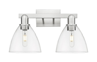 Arcadia Two Light Bath Vanity in Brushed Satin Nickel (405|7162WSNGBD752)