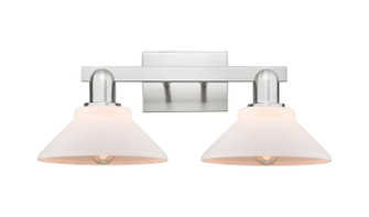 Arcadia Two Light Bath Vanity in Brushed Satin Nickel (405|7162WSNG131)