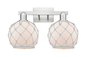 Arcadia Two Light Bath Vanity in Brushed Satin Nickel (405|7162WSNG1218RW)