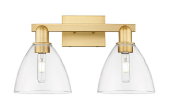 Arcadia Two Light Bath Vanity in Satin Gold (405|7162WSGGBD752)