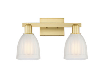 Arcadia Two Light Bath Vanity in Satin Gold (405|7162WSGG441)
