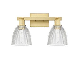 Arcadia Two Light Bath Vanity in Satin Gold (405|7162WSGG382)