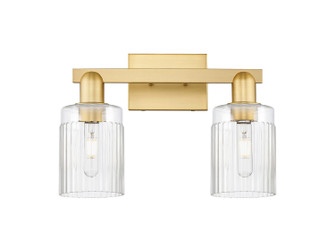 Arcadia Two Light Bath Vanity in Satin Gold (405|7162WSGG342)